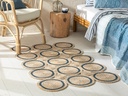 Avery Decorative Jute Rug Coastal Dream