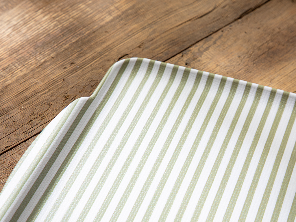 Bold Stripe Tray Timeless