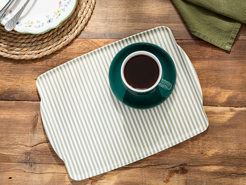 Bold Stripe Tray Timeless