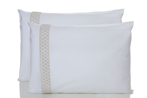 [10022240003] Eggy Pillowcase Timeless (50x70 cm, Beige)