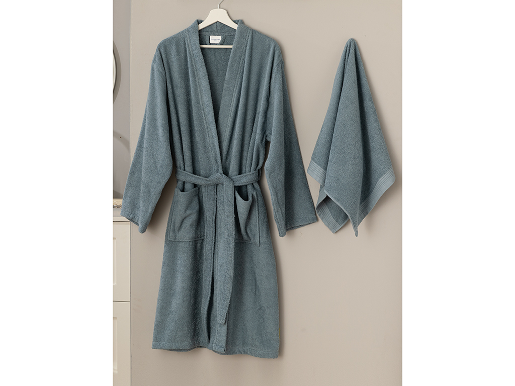 Plain Bathrobe Set Timeless