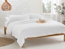 Muslin Bed Quilt Set WHITE COLLECTION