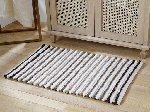 [10031270002] Balls Bathroom Mat Creative Simplicity (Beige-Cream)