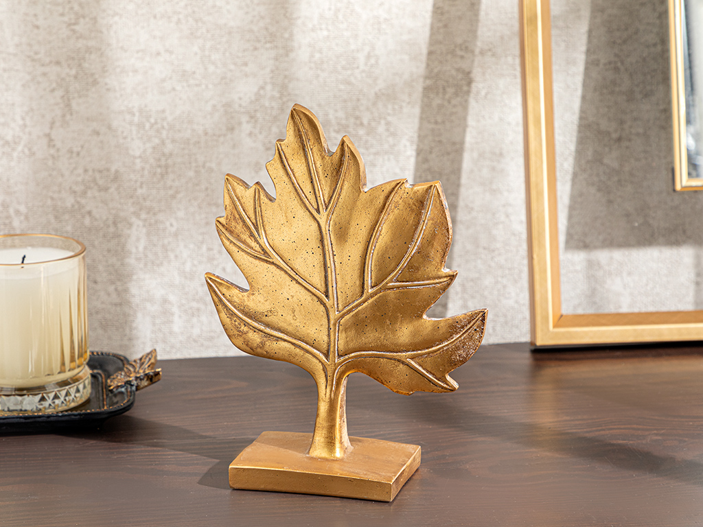 Elegant Leaf Decorative Object Circle Of Life