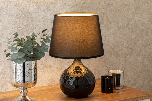 [10033298001] Rebecca Lampshade Royal Present (Black.)