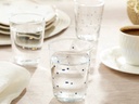 Blue Dots Water Glass Timeless