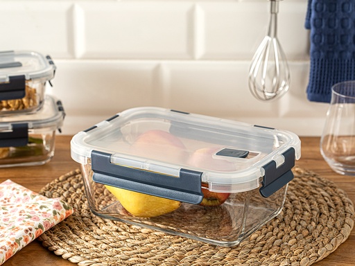 [10033704012] Doria Storage Box Circle Of Life (1450 ml, Anthracite)