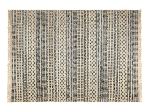 [10033958013] Cool Dotted Weave Carpet Circle Of Life (Anthracite)