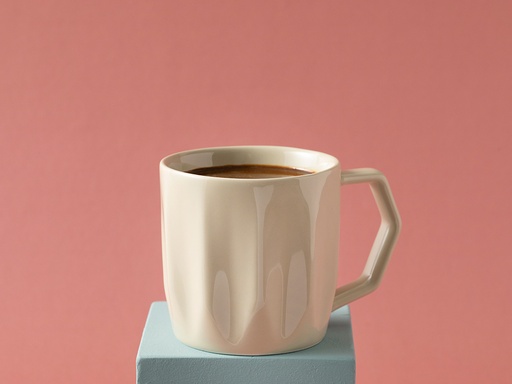 [10034102002] Cenova Mug Flowertopia (Beige)