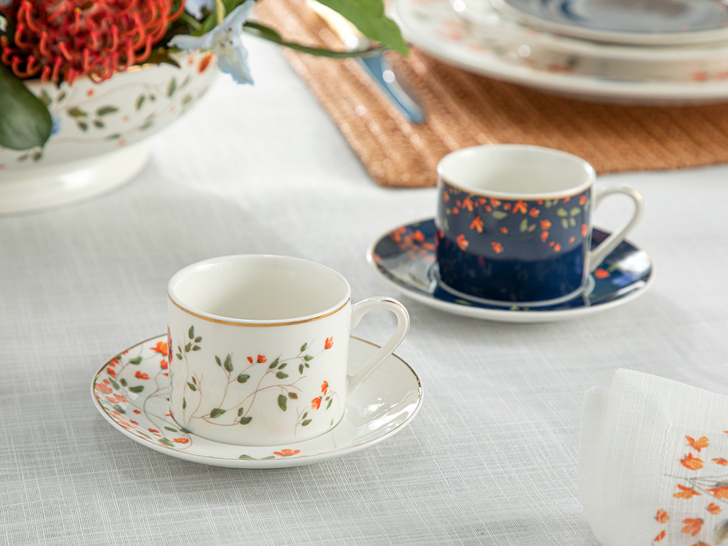 Belleza Tea Cup Set Romantic Collection