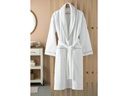 Premium Kadife Bathrobe WHITE COLLECTION