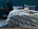 Colorful Lines Bed Quilt Modern