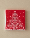 Christmas Tree Tissue Napkin Cheerful Holidays