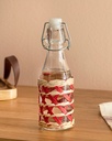 Stripe Wicker Bottle Timeless