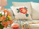 Fleur Toss Pillow Cover Flowertopia