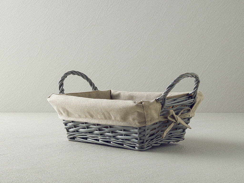 Checker Bread Basket Timeless