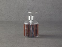 Striped Bathroom Soap Dispen MODERN MANIFEST