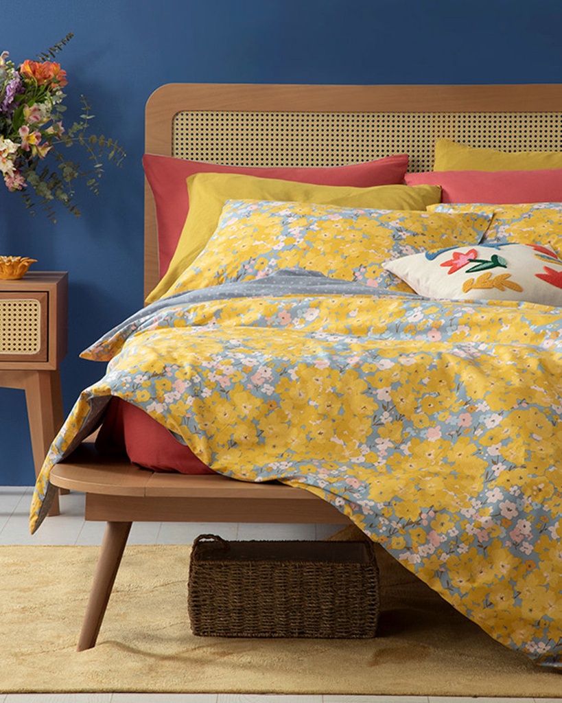 Buttercup Duvet Cover Set Pack Flowertopia