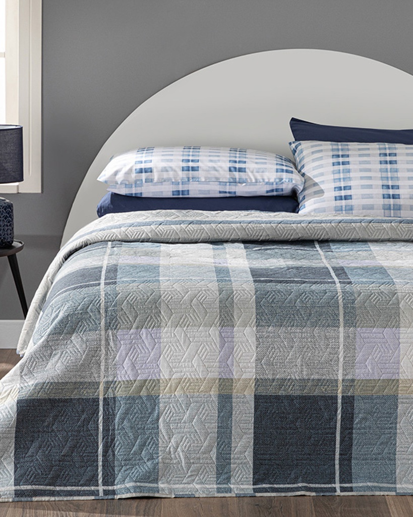 Chill Plaid Multi-Purposed Quilt Modern