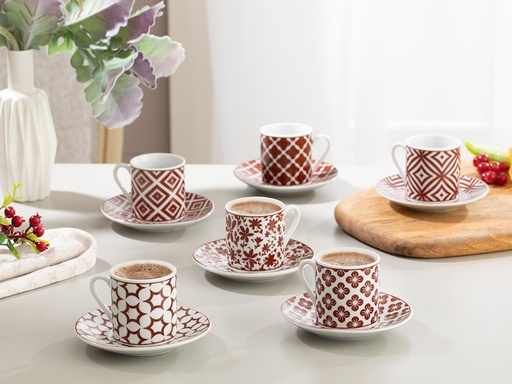 [10029485001] Mira Coffee Cup Set Timeless