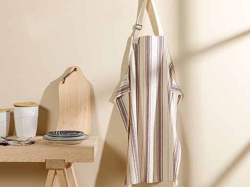 [10032738001] Nola Kitchen Apron Natural