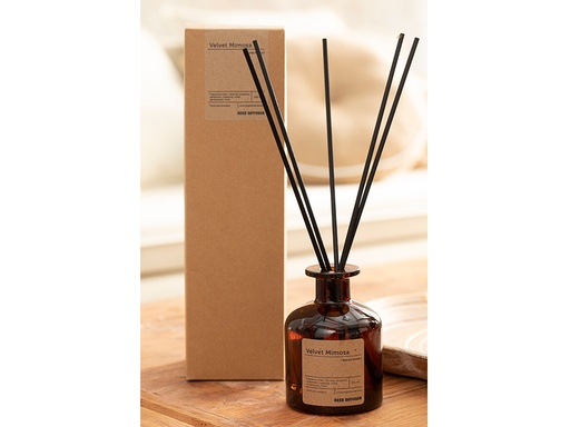 [10033855001] Velvet Mimosa Reed Diffuser Natural