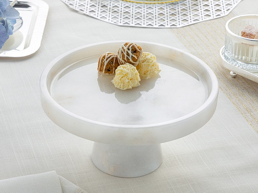 [10035178001] Pixy Cake Stand WHITE COLLECTION