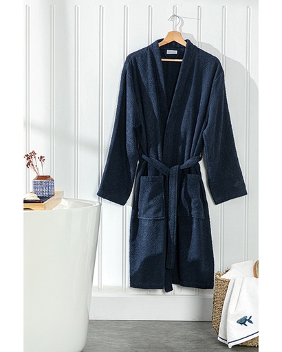 Plain Bathrobe Coastal Dream