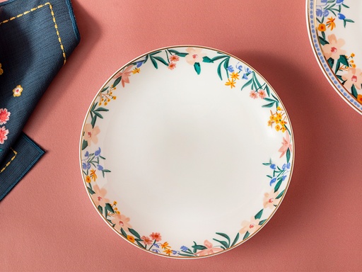 [10035291001] Flower Spree Dinner Plate Flowertopia