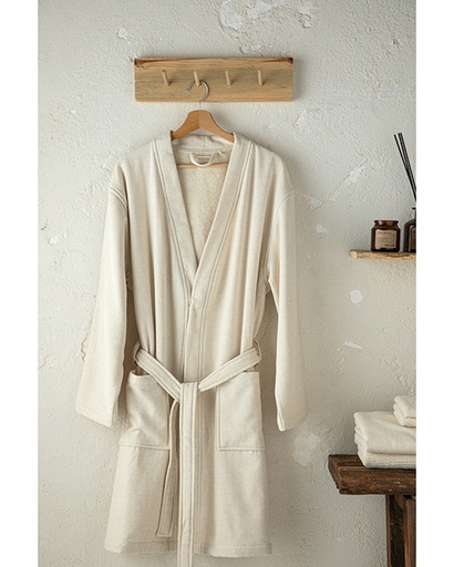 Natural Bathrobe Natural