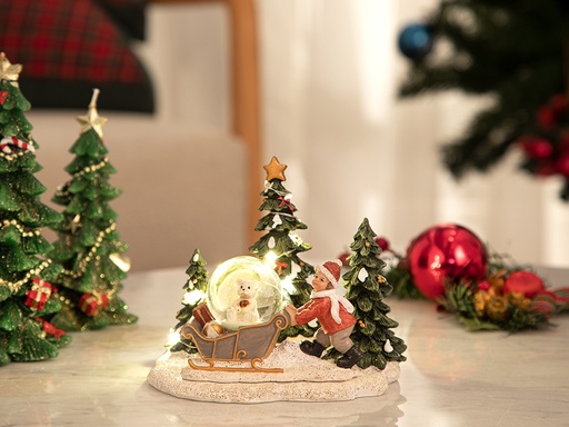 [10036066001] Winter Joy Snow Globe Simple Pleasures