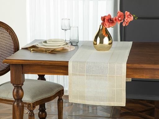 [10036747001] Luxe Linen Look Runner Luxury Collection