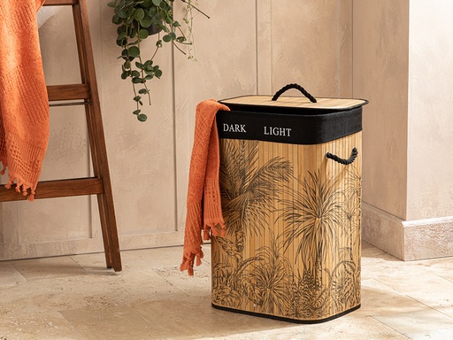 [10038136002] Palm Island Laundry Basket Exotic Wandering