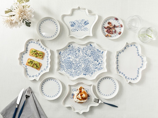 [10038217001] Puzzle Tableware Set Timeless