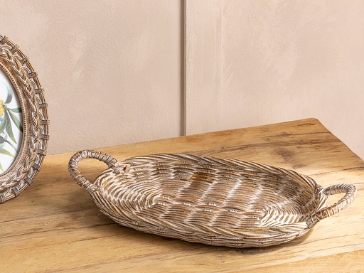 [10038271001] Darcy Decorative Tray Natural