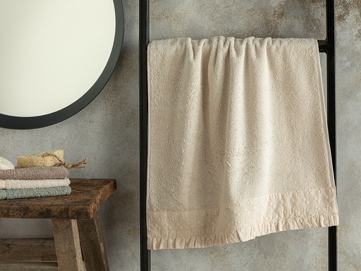 [10039035001] Emily Face Towel Timeless