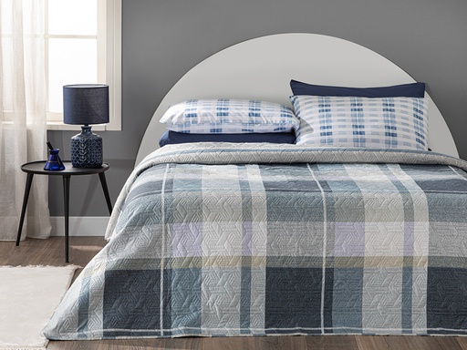 Chill Plaid Multi-Purposed Quilt Modern