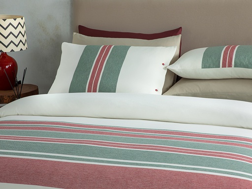 Cosy Stripe Duvet Cover Set Simple Pleasures