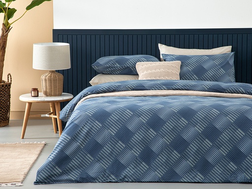 Dotted Check Duvet Cover Set Pack Modern